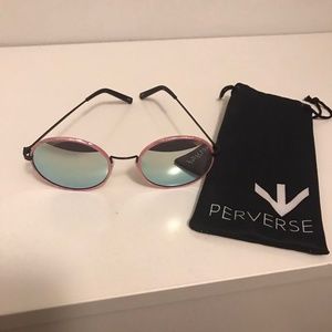 Perverse Sunglasses Figueroa Mirror Pink